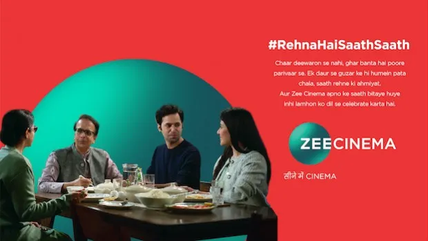 Zee Cinema celebrates the strength of togetherness with their new brand campaign ‘Rehna Hai Saath Saath’