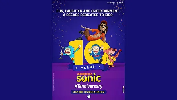 Viacom18’s Sonic celebrates ‘Tenniversary’ of entertaining kids