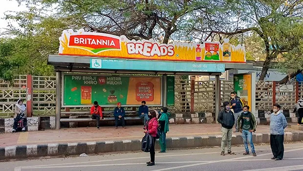 Britannia Breads’ latest OOH campaign in Delhi is making heads turn