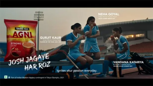 Tata Tea Agni’s campaign showcases ‘Josh’ of 3 Indian Women’s Hockey team players