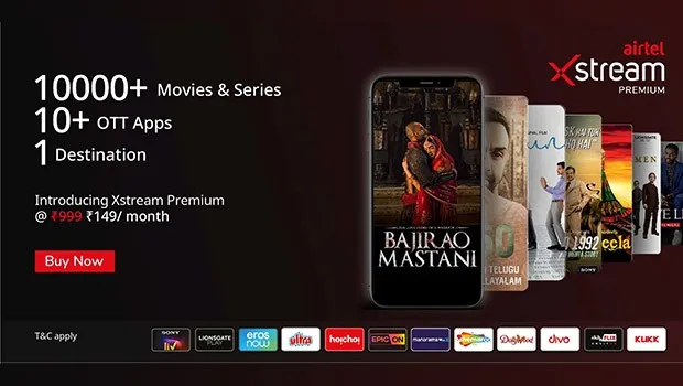 Airtel launches Xstream Premium – a collection of entertainment content in a single app