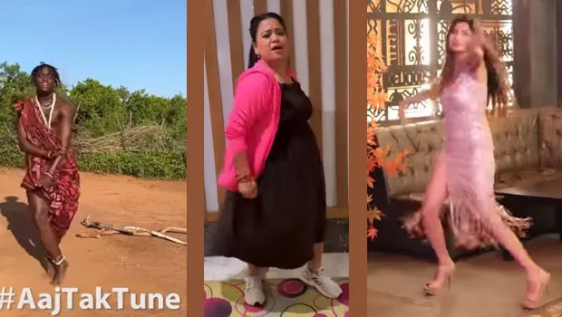 #AajTakTune goes viral on Instagram, platform flush with reels of influencers and celebrities dancing to it