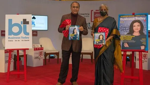 Finance Minister N Sitharaman launches 30-year anniversary issue of Business Today