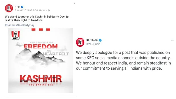 Nine brands that apologised to Indians after ‘Kashmir Solidarity Post’ row