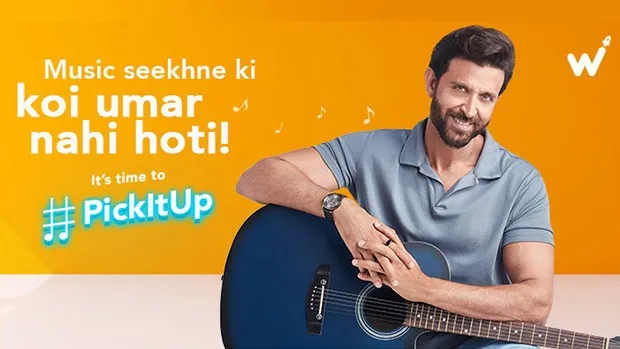 WhiteHat Jr’s #PickItUp campaign featuring Hrithik Roshan promotes music learning for all ages