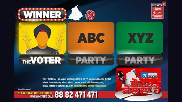 News18 Punjab launches “Voter Bolda Hai” contest to capture the pulse of voters 