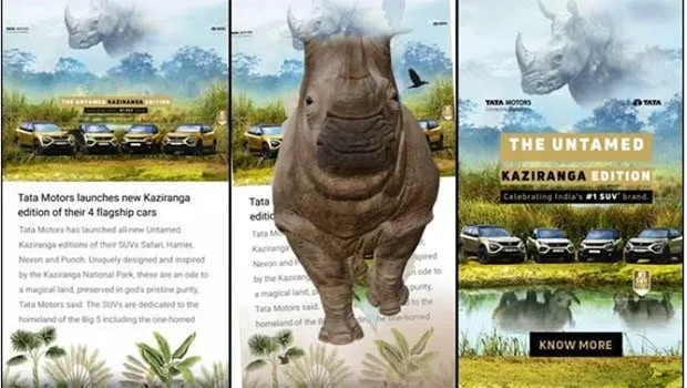Inshorts takes users on a ride in Tata Motors' latest campaign for its Kaziranga edition