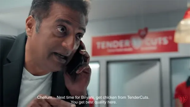 TenderCuts ad campaign featuring Prakash Raj aims to increase brand awareness and consideration