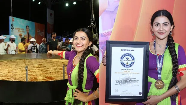Zee TV creates world record for World’s largest ‘Jalebi’ as part of promotions for ‘Mithai’ show