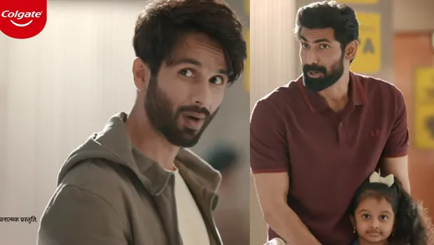 Shahid Kapoor & Rana Daggubati spread awareness about the importance of strong teeth in Colgate’s new campaign