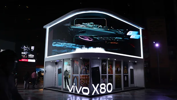 vivo creates an immersive experience for consumers by installing an anamorphic screen at DLF Cyber Hub, Gurugram