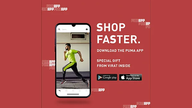 Puma & Virat Kohli come together to launch the brand’s shopping app in India