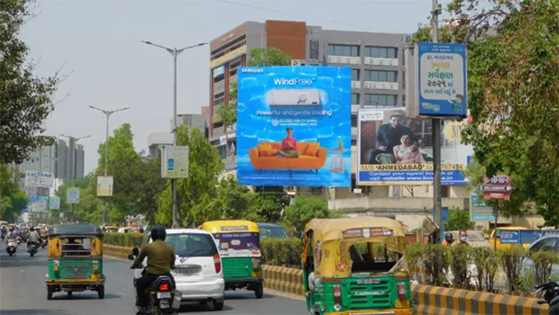 Cheil India & Platinum Outdoor execute OOH campaign for Samsung’s new split AC range with WindFree technology