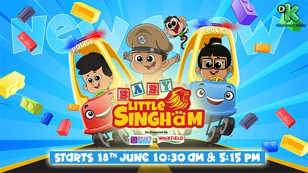 Discovery Kids to present new animation series 'Baby Little Singham': Best  Media Info