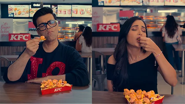 Karan Johar & Srinidhi Shetty feature in KFC’s new videos for its ‘Popcorn Nachos’