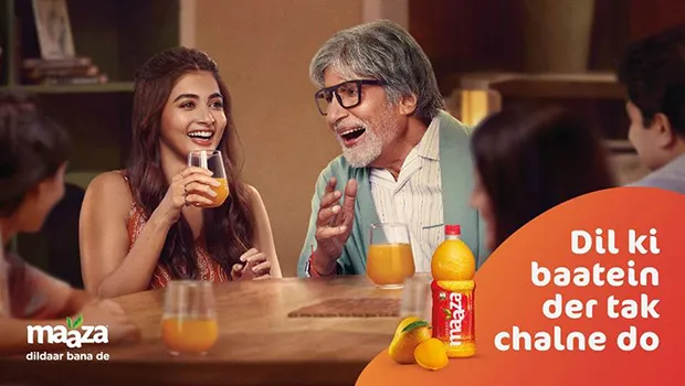 Maaza’s new campaign brings Amitabh Bachchan and Pooja Hegde together on-screen