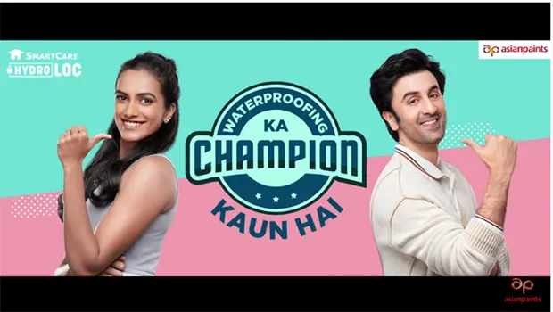 Asian Paints brings together Ranbir Kapoor and PV Sindhu in new TVC for ‘SmartCare Hydroloc’