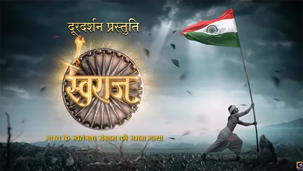 DD launches 75-part series 'Swaraj' commemorating 'Azadi Ka Amrit Mahotsav'