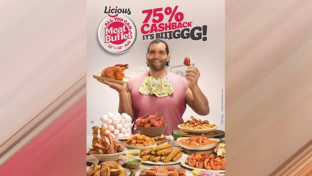 The Great Khali vouches for ‘The All You Can Meat Buffet’ in Licious’ new campaign
