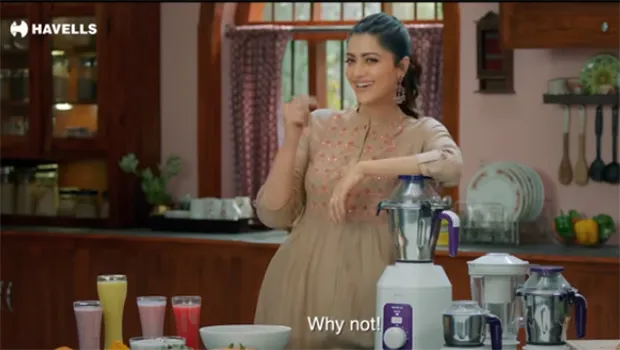 Havells’ campaign featuring Mamta Mohan Das promotes its kitchen appliance range