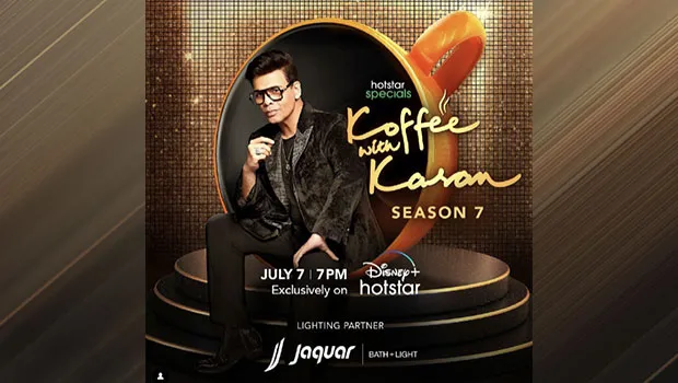 Jaquar Group is illuminating the rapid-fire round of Disney+ Hotstar’s Koffee with Karan