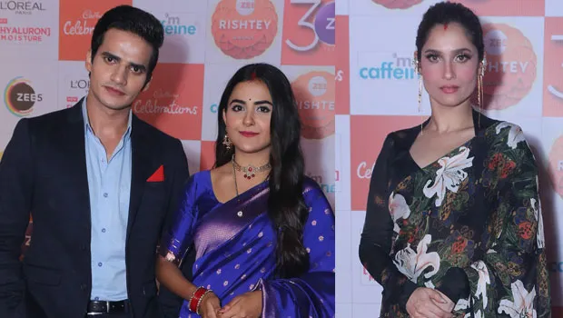 Zee TV stars grace the red carpet of ‘Zee Rishtey Awards’