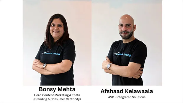 Schbang elevates Bonsy Mehta to head its branding vertical; onboards Afshaad Kelawaala as AVP Integrated Solutions