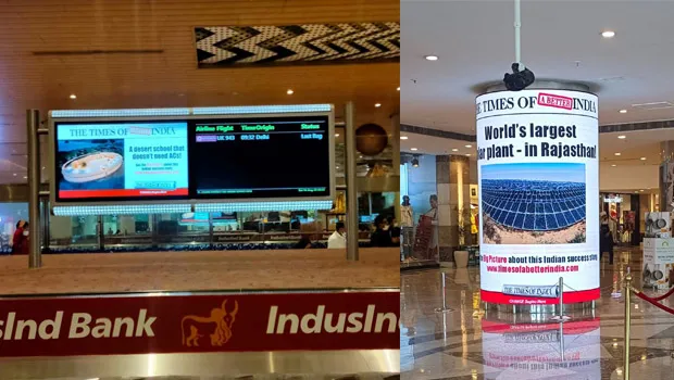 The Times of India launches “The Times of a Better India” DOOH campaign