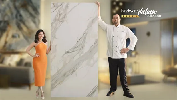 Hindware’s new TVC for its tiles segment features Tamanna Bhatia and The Great Khali