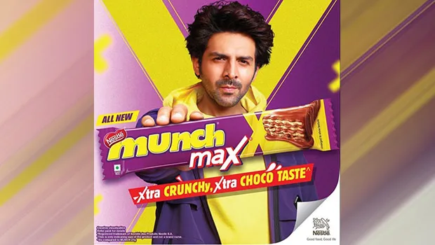 Kartik Aaryan becomes brand ambassador for Nestle’s Munch Max