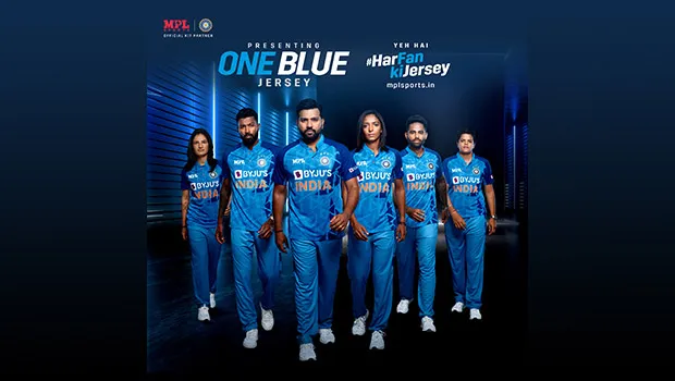 BCCI and MPL Sports launch the new official Team India T20I Jersey - ‘One Blue Jersey’