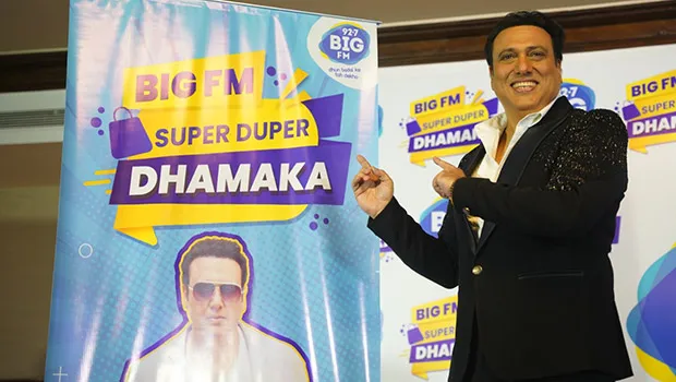 Govinda to become India’s shopping partner this festive season with Big FM’s ‘Super Duper Dhamaka’ campaign