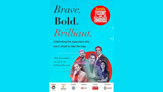 Forbes India’s ‘Tycoons of Tomorrow’ to honour achievers in business, entrepreneurship and entertainment