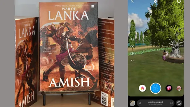 Author Amish and marketing agency Think WhyNot use metaverse and AR in book marketing