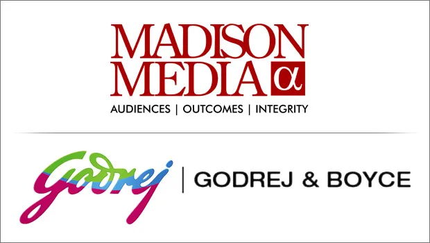 Madison Media Alpha bags integrated media AOR of Godrej & Boyce