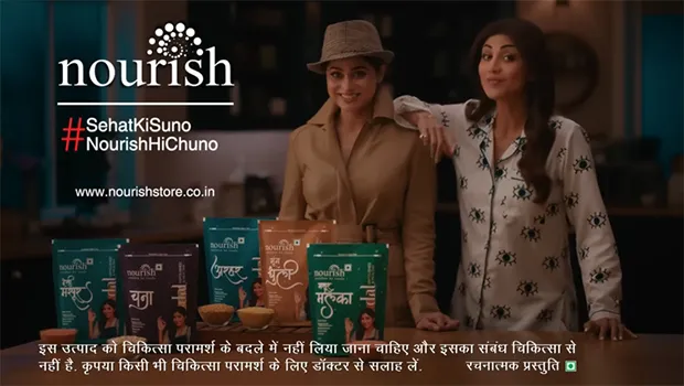 Nourish’s #SehatKiSunoNourishHiChuno campaign features Shilpa and Shamita Shetty