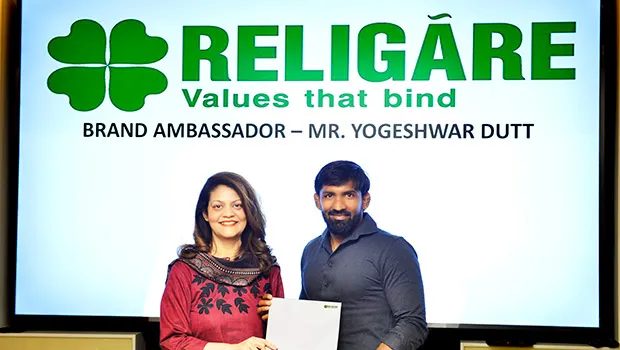 Religare Enterprises ropes in Olympian wrestler Yogeshwar Dutt as its brand ambassador