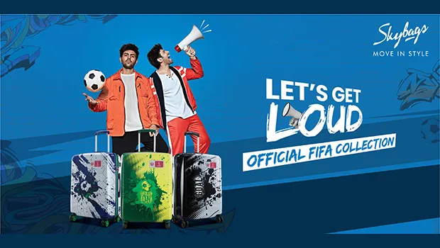 Kartik Aaryan features in campaign for Skybags’s limited-edition FIFA Luggage collection