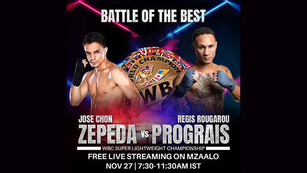 Mzaalo to live stream in India Jose Zepeda vs Regis Prograis match for WBC’s Super Lightweight World Championship