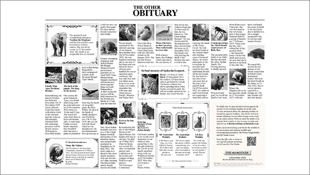 The Hindu’s #TheOtherObituary campaign lends voice to voiceless yet again
