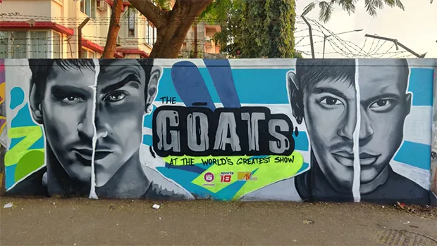 MTV India collaborates with Mooz Graffiti to celebrate the titans of FIFA World Cup