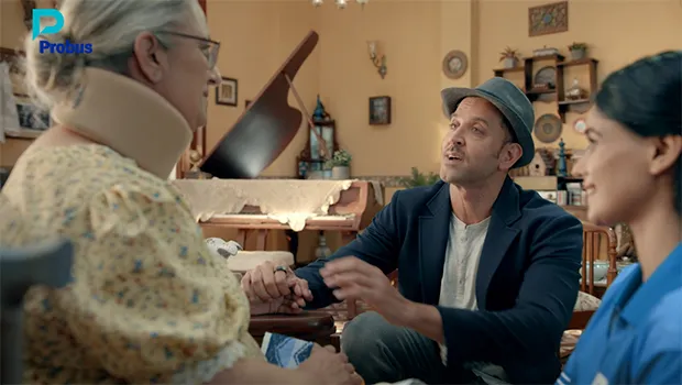 Hrithik Roshan makes an emotional claim in Probus Insurance Broker’s new ad campaign