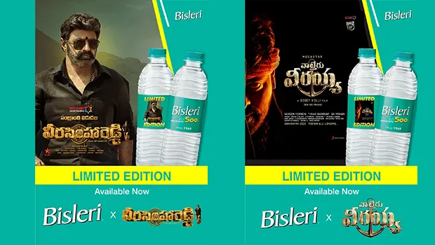 Bisleri launches limited edition bottles of ‘Waltair Veerayya’ and ‘Veera Simha Reddy’ to boost regional brand affinity