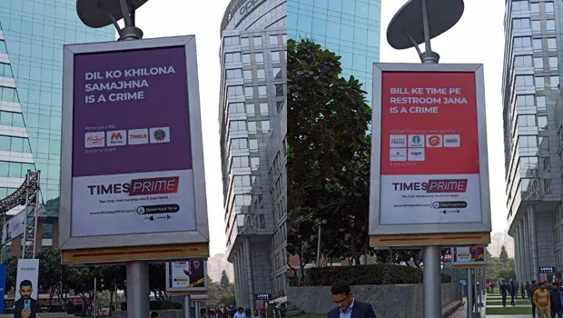 Times Prime’s OOH campaign showcases its new offer launches and exclusively curated events