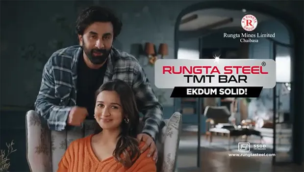 Alia Bhatt and Ranbir Kapoor say lasting relationships are the core for Rungta Steel TMT in its latest TVC