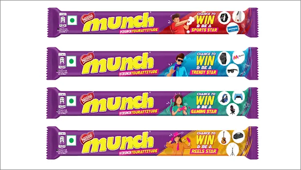 Nestlé Munch's #CrunchYourAttitude campaign encourages teens to express themselves with confidence