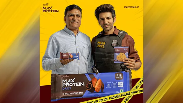 Kartik Aaryan and Max Protein form 'Protein Police' force to bust unhealthy snacking