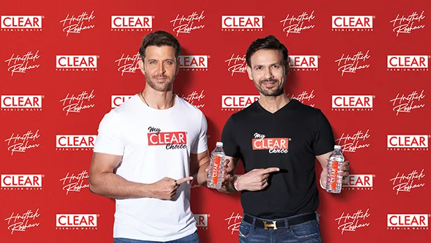 Clear Premium Water appoints Hrithik Roshan as brand ambassador