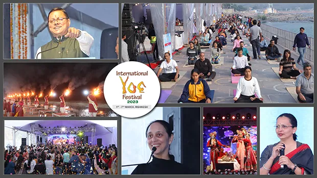 HT Media and Uttarakhand Tourism Development Board host International Yoga Festival