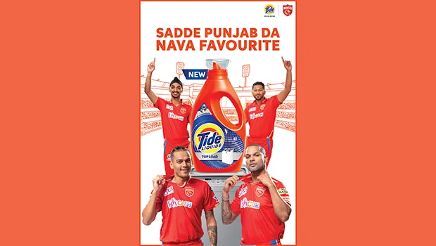 Tide becomes official laundry partner for Punjab Kings in IPL 2023